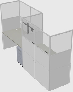 Rectangular cubicles