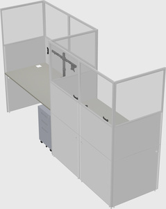 Rectangular cubicles