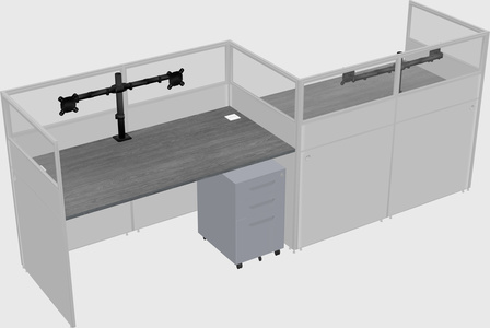 Rectangular cubicles