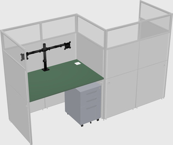 Rectangular cubicles