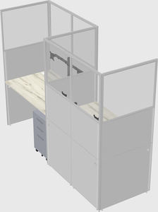 Rectangular cubicles