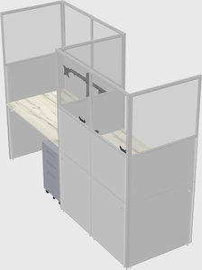 Rectangular cubicles