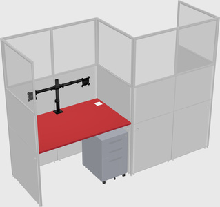 Rectangular cubicles