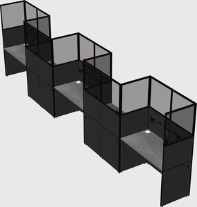Rectangular cubicles