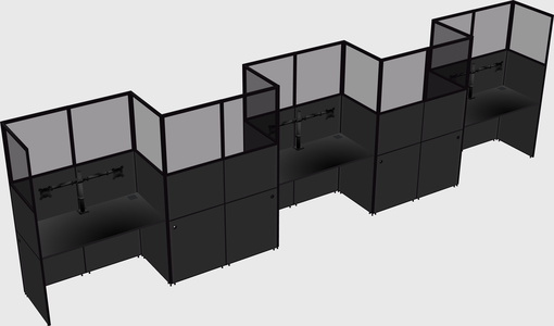 Cabines rectangulaires