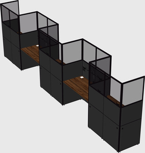 Rectangular cubicles