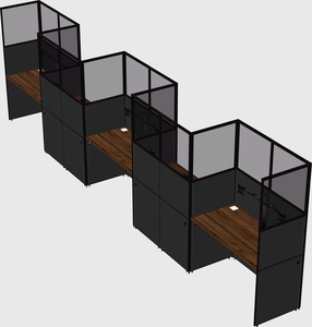 Rectangular cubicles