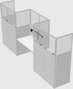 Rectangular cubicles