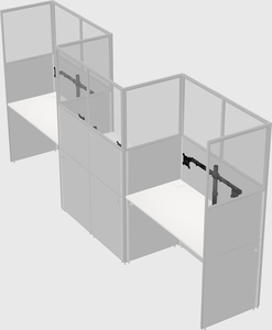 Rectangular cubicles