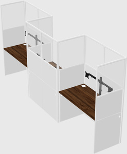 Rectangular cubicles