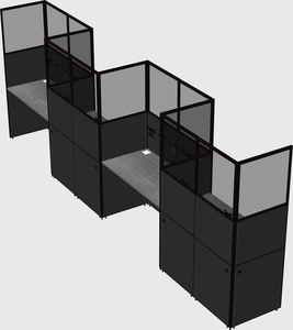 Rectangular cubicles