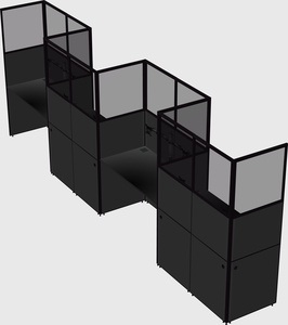 Rectangular cubicles