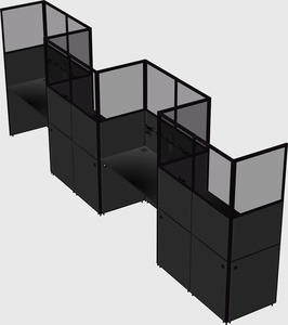 Rectangular cubicles