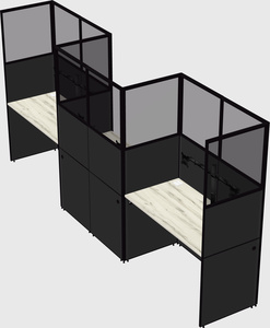 Rectangular cubicles