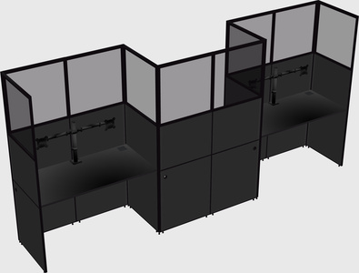 Cabines rectangulaires