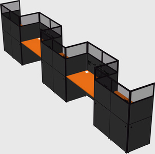 Cabines rectangulaires