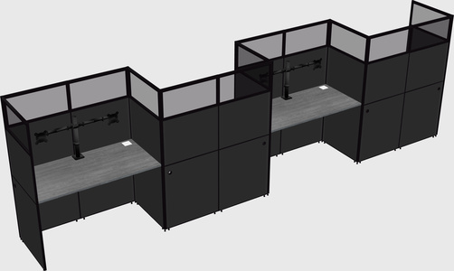 Cabines rectangulaires