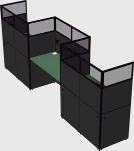 Rectangular cubicles
