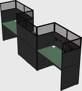Rectangular cubicles
