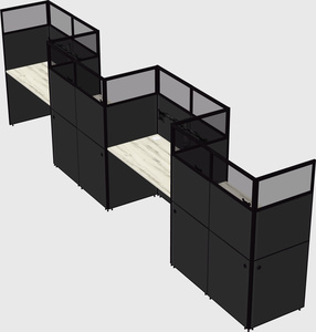 Rectangular cubicles