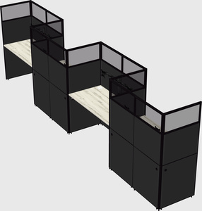 Rectangular cubicles