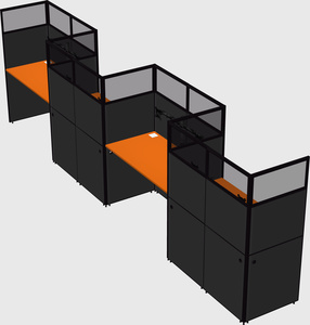 Rectangular cubicles