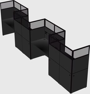 Rectangular cubicles