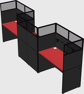 Rectangular cubicles
