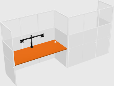 Rectangular cubicles