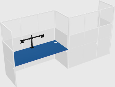 Rectangular cubicles