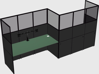 Rectangular cubicles