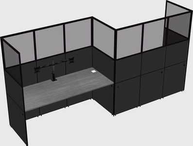 Rectangular cubicles
