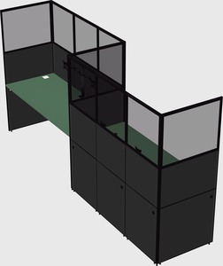 Rectangular cubicles