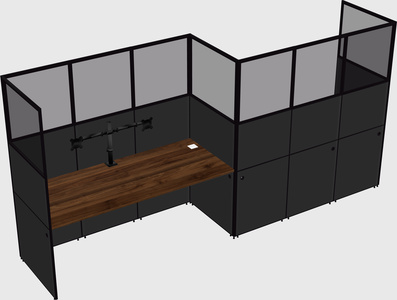 Rectangular cubicles