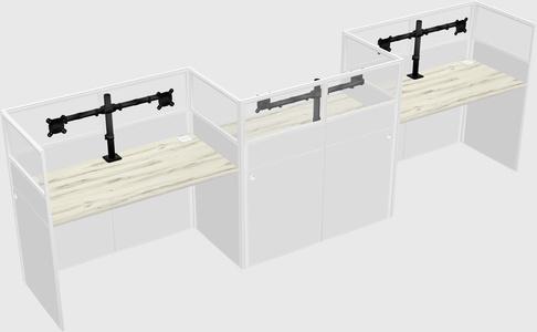 Rectangular cubicles