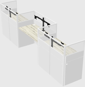 Rectangular cubicles