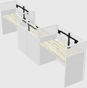 Rectangular cubicles