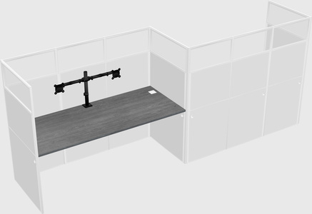 Rectangular cubicles