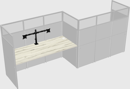Rectangular cubicles