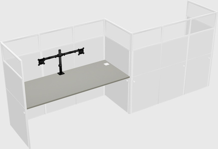 Rectangular cubicles