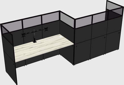 Rectangular cubicles