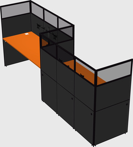 Rectangular cubicles