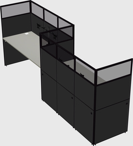 Rectangular cubicles