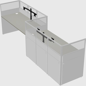 Rectangular cubicles