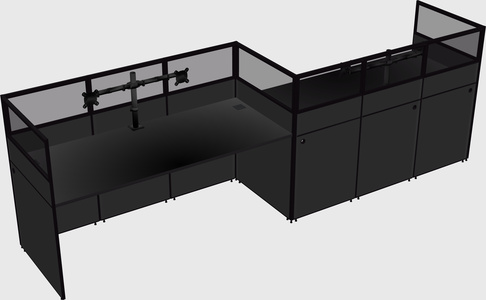 Rectangular cubicles
