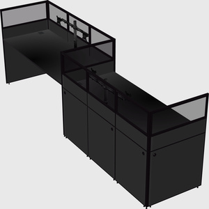 Rectangular cubicles