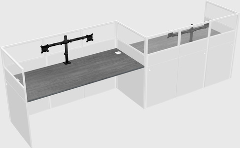 Rectangular cubicles