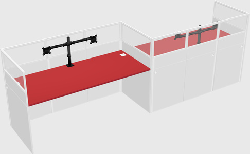 Rectangular cubicles