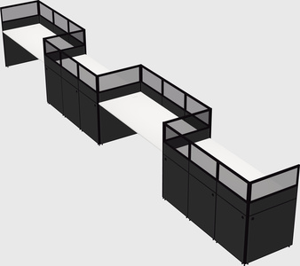Rectangular cubicles