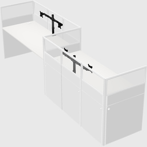 Rectangular cubicles